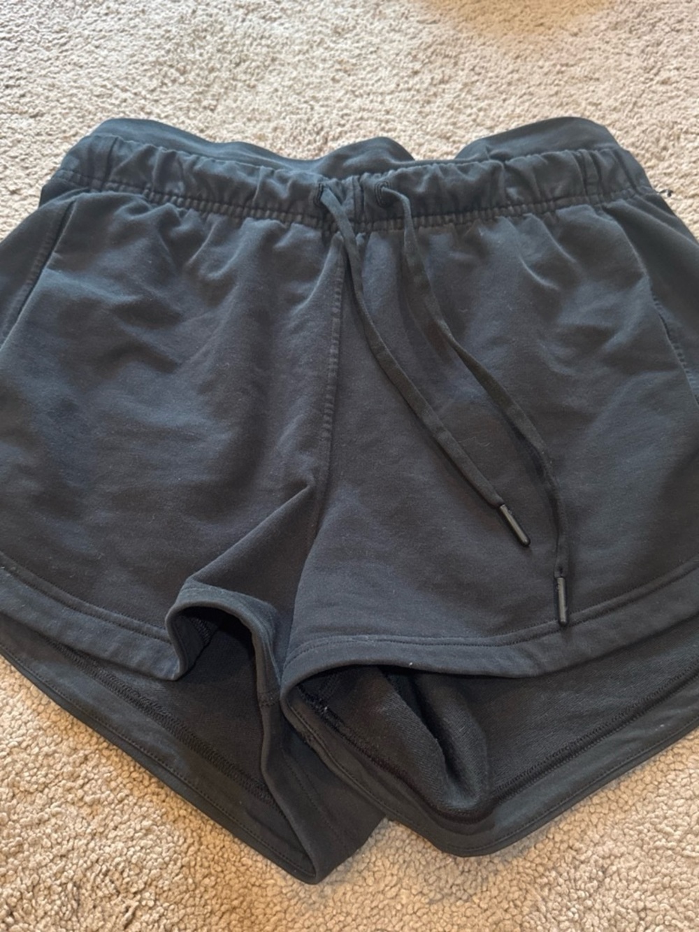 lululemon athletica Black Athletic Drawstring Shorts